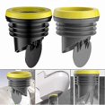 thumbnail image 1 of Toilet Flange Flange Check Valve Toilet Accessories Wax Ring With Backflow Anti-backflow Check Valve Leak-Proof, 1 of 2