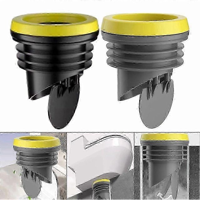 Toilet Flange Flange Check Valve Toilet Accessories Wax Ring With Backflow Anti-backflow Check Valve Leak-Proof