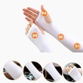 thumbnail image 4 of Bangcool Arm Cooling Sleeves Soft 6 Pairs Sun Protection Fingerless Arm Sleeves Arm Cover, 4 of 10