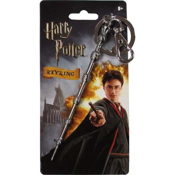 Pewter Key Ring - Harry Potter - Dumbledore's Wand