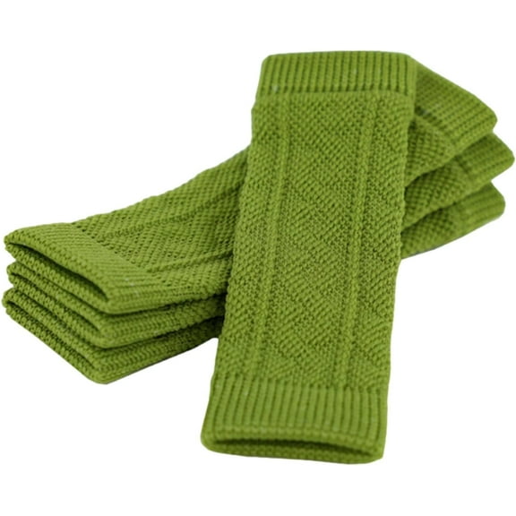 Dog Elbow Protector, 4 Dog Legs Knitted Socks, Dog Wound with Skin Friendly, Pet Leg Wound Protector, Dog Leg Warmer Wraps, Pet Elbow Protective Sleeve for Small Medium Dogs