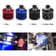 thumbnail image 2 of Universal Air Intake Hose 12mm Mushroom Head Motorcycle Turbo Flow Racing (Blue), 2 of 5