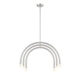 thumbnail image 4 of Trade Winds Cynthia 6-Light Chandelier in Matte Black, 4 of 5