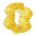 thumbnail image 4 of Face Massaging Scraping Ring Lotus Shape Portable Reduce Soreness Face Guasha Scraping Ring Yellow S, 4 of 5