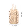 thumbnail image 2 of UPGRATOR 1PC Wedding Cards Receiving Box Wood Hexagonal Design for Couples Wedding, 2 of 8