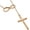 Gold, variant on 925 Sterling Silver InfinitySilver Cross Necklaces For Women - Cross Pendants 3 Color StTilgaes Religious Jewelry with Adjustable Chain - Top Gifting Idea