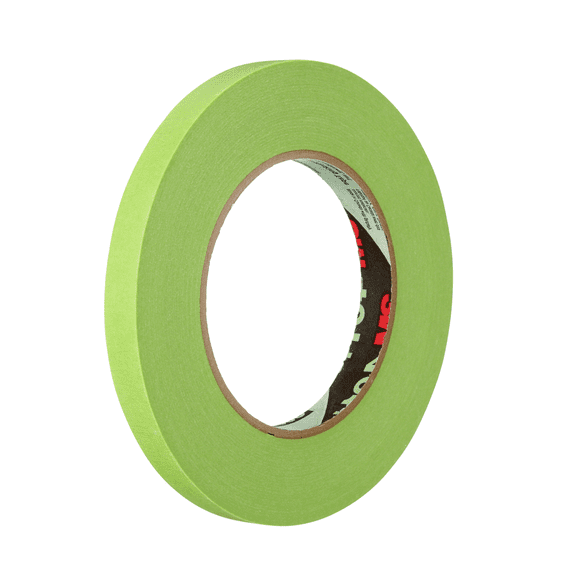 Scotch High Performance Green Masking Tape (401 ): 1/2 in. x 60 yds. (Green)