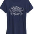 thumbnail image 3 of Instant Message - Country Western Girl - Women's Short Sleeve Graphic T-Shirt, 3 of 6