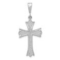 thumbnail image 1 of 14K White Gold Cross Pendant, 1 of 2