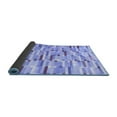 thumbnail image 2 of Ahgly Company Indoor Round Abstract Blue Contemporary Area Rugs, 8' Round, 2 of 4