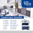 thumbnail image 2 of 1-Pack Cyan TN210 Toner Cartridge: Compatible TN210 TN-210 Replacement for Brother HL-3040CN 3045CN 3070CW 3075CW 8070 8370 MFC-9010CN 9120CN 9125CN 9320CN/CW 9325CW DCP-9010CN Printer, 2 of 6