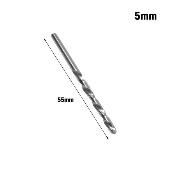 Left Hand Drill Bits Straight Shank Left Way Carbide Drilling Tool 3-8Mm