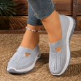 thumbnail image 5 of CHENge Women's Orthopedic Sneakers Hollow Mesh Shoes Fashion Hand Stitching Lightweight Breathe Arch Support Non- Casual Walking Shoes, 5 of 9