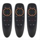 thumbnail image 1 of G10S 2.4G 3 Unids/Set Voz Aire Ratón Giroscopio Inalámbrico Retroiluminación Infrarroja TV Set Top Box Control Remoto, 1 of 5