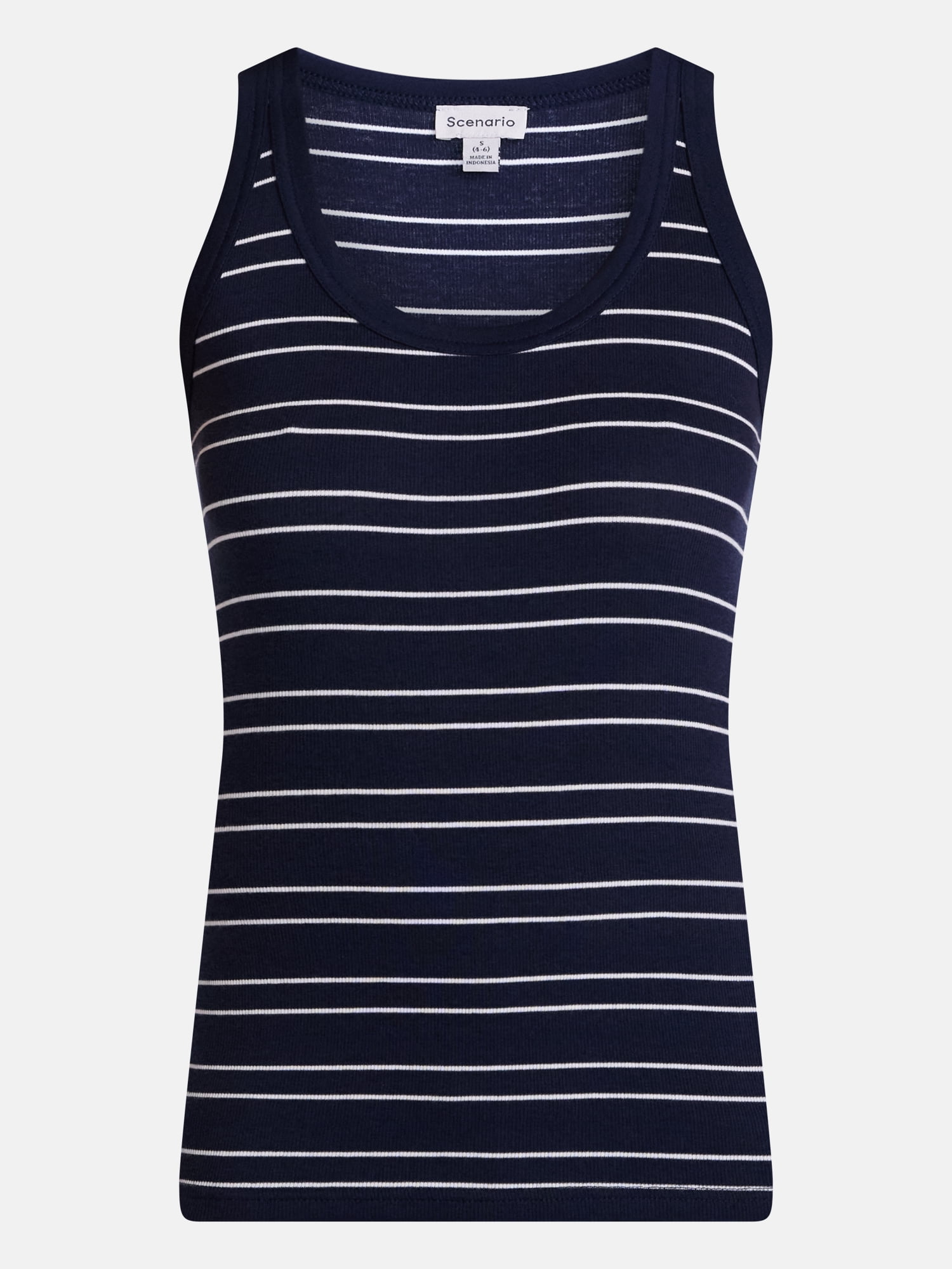 Scenario Women's Rib Tank Top, Sizes XS-XXXL