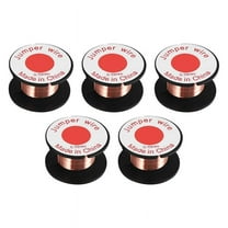5 Pcs 0.1Mm Diameter Copper Soldering Solder Enamelled Reel Wire