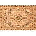 thumbnail image 1 of Ahgly Company Indoor Rectangle Abstract Orange Modern Area Rugs, 5' x 8', 1 of 4