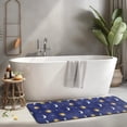 thumbnail image 2 of Blue Gold Sun Moon Star Pattern Kitchen Rug Mat,Kitchen Runner Rugs Non Skid Washable,Decorative Kitchen Floor Mats for Kitchen,Sink,Laundry,17"x47.2", 2 of 7