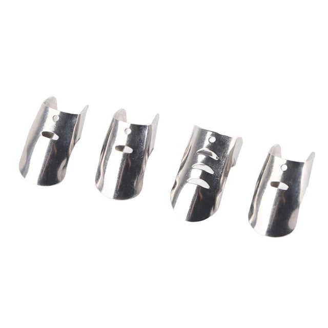 Cutting Finger Guard,4PCS Stainless Steel Finger Finger Protector Finger Guard Rugged and Tough