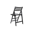 thumbnail image 3 of Linon Shane Folding Wood Dining or Side Chair, Set of 2, Black, 3 of 13