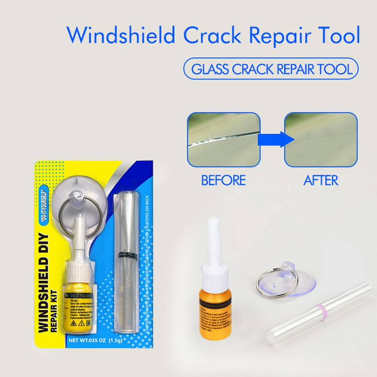 50ml Windshield Crack Repair Kit Auto Glass Scratch Crack Restore Tool Wind  Shield Car Glass Repair Set DIY Glue Tool Quick Fix - AliExpress