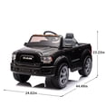 thumbnail image 2 of Arnahaishe 12V Electric Ride On Car Toys with Parents Control, 3-speed Adjustment,Bluetooth and Music, Gift Pickup For Kids Aged 3-5, Black, 2 of 12