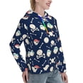 thumbnail image 6 of Haiem Pirate Skulls 1 for Men's Fashion Hoodies & Sweatshirts with Kangaroo Pocket,Hooded Sweatshirt with Eye-catching Drawstrings-Medium, 6 of 7