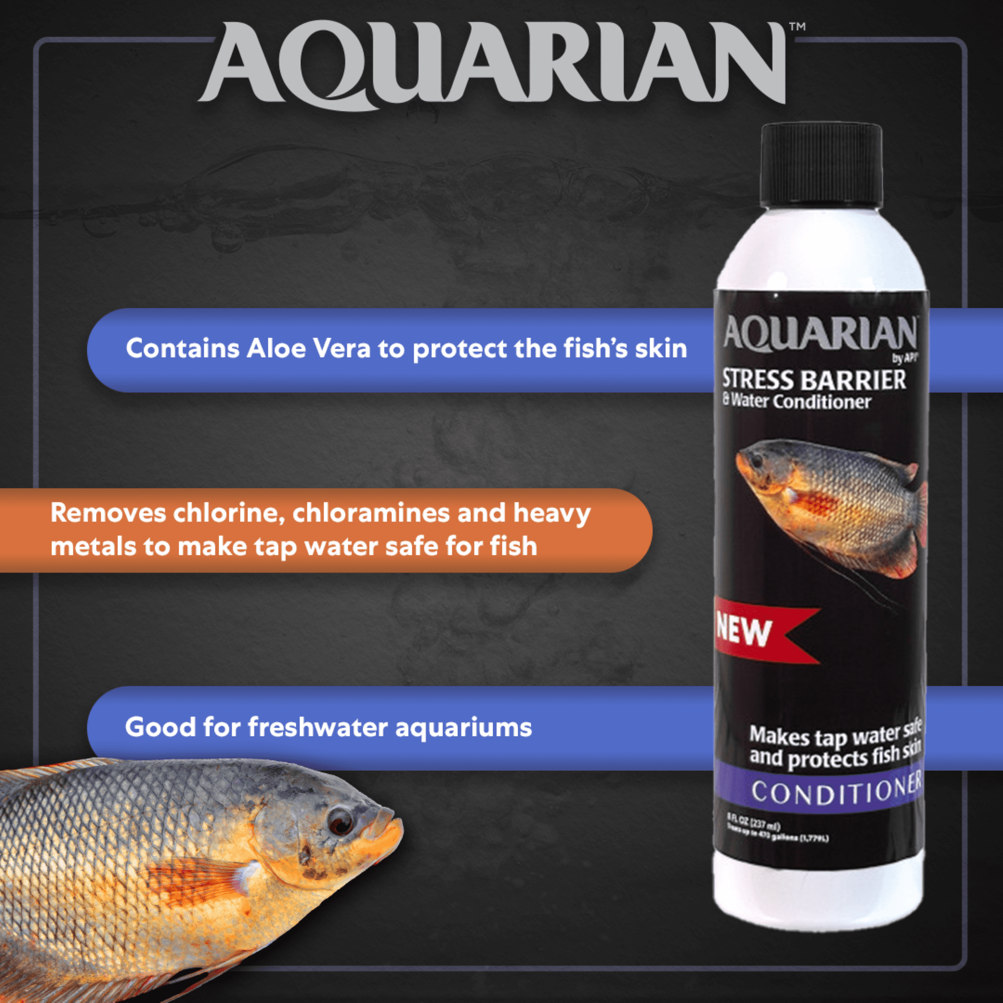 (4 pack) AQUARIAN Stress Barrier