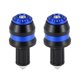 thumbnail image 1 of 1 Par Manillar Extremo Tapones 7/8" 22mm para Motocicleta Scooter Azul, 1 of 1