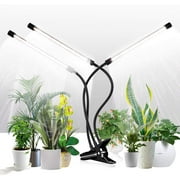 Grow Light LED 126-Bulb Full Spectrum White Plant Growing Lamp Clip-on with Timer for Indoor Plants