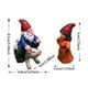 thumbnail image 2 of Gnomos Creativos Montando Cerdo Estatuas De Enanos De Jardín Decoración Al Aire Libre Gnomo Figuritas De Resina Adornos Decoraciones De Micropaisaje Yuarrent HA037561-00, 2 of 6