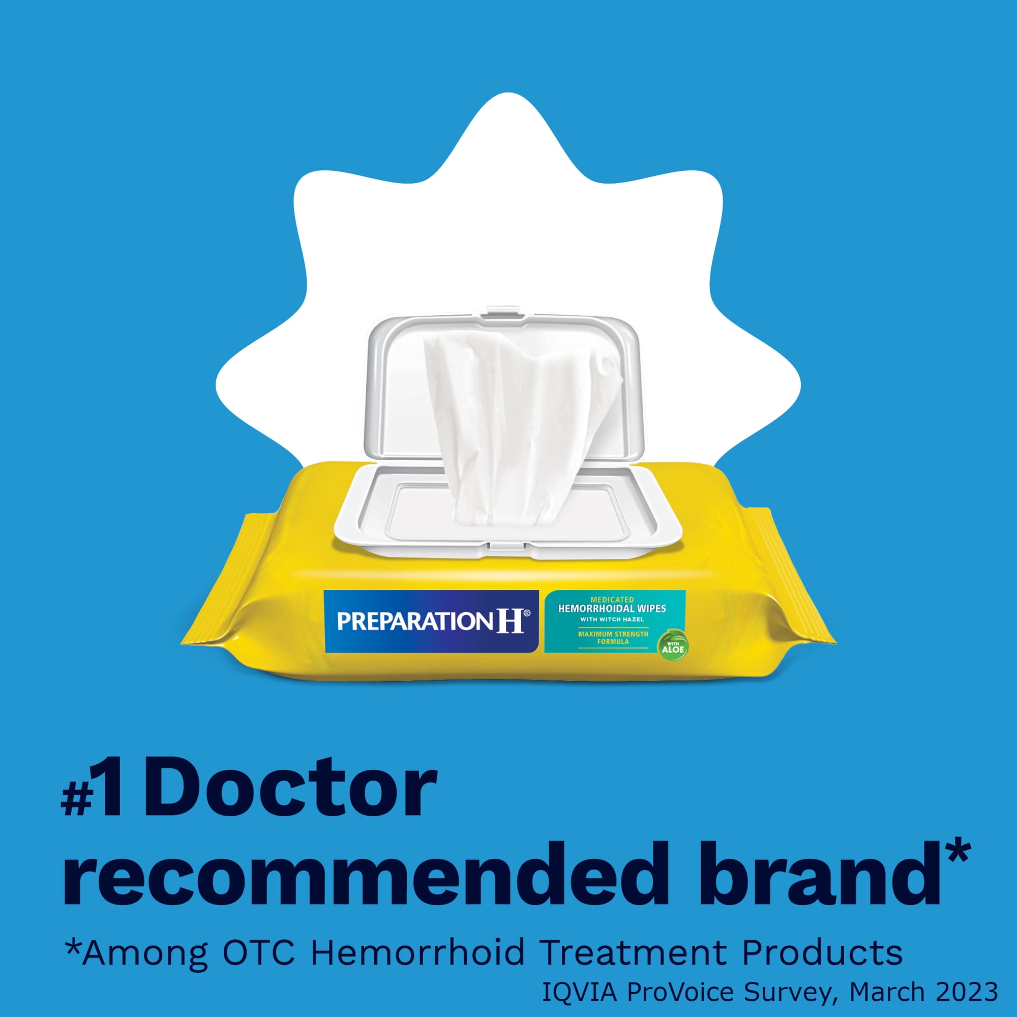 Preparation H Hemorrhoidal Wipes - Thumbnail 3