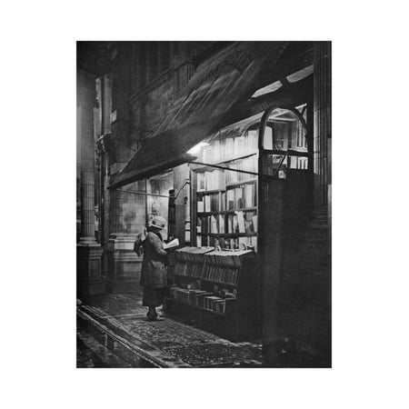 A Bookshop in Bloomsbury, London, 1926-1927 Print Wall Art By HW