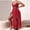 01 Wine, variant on YueHuiYing Women's Solid Color Lace Deep V-Neck Strapless Nightgown with High Slit, Long-Length Sheer Nightwear for Home