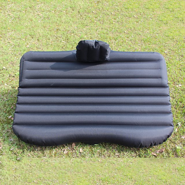 INTBUYING Multicolor Car Back Seat Air Mattress Rest Inflatable Bed Outdoor Rest Preferred