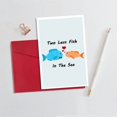 thumbnail image 3 of Tarjeta de boda ZyvSyldrin con diseño de dos peces menos, 3 of 5