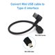 thumbnail image 4 of Cable QAMCBulc Mini USB hembra a USB tipo C macho de 15 cm, 4 of 6