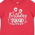 thumbnail image 4 of Inktastic Birthday Squad Cute Balloons and Hearts Boys or Girls Baby T-Shirt, 4 of 5