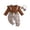 Brown, variant on mgoYE Newborn Infant Baby Girl Clothes Fall Winter Long Sleeve Bubble Romper Plaid Bow One Piece Jumpsuit Cute Outfits