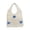 Blue, variant on MDUKONU Crochet Knit Tote Bag for Women, Boho Mesh Shoulder Bag, Summer Beach Vacation Travel Handbag