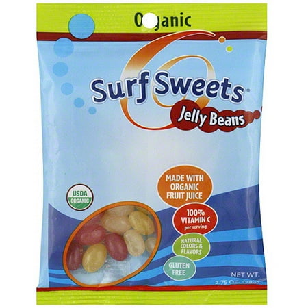 organic jelly beans sweets surf oz pack