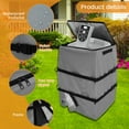 thumbnail image 4 of CUITING Hot Tub Spa Heater Pump Cover Protective Hot Tub Pump Cover Waterproof Dustproof Hot Tub Insulated Pump Cover for Most Hot Tub Spa Heater Pumps All Weather Protection, 4 of 7