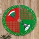 thumbnail image 4 of Estera de árbol de tela navideña, tapete rústico con Base de árbol de 27 pulgadas, suministros para fiestas navideñas en casa, 4 of 5