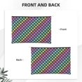 thumbnail image 2 of Hirioo Rainbow Hearts for Paper Reusable Cosmetic Bag Zipper Encouragement Travel Pouch Toiletry Bag for Women Girls, 2 of 7