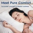 thumbnail image 2 of viewstar Pillows Juego de 2 almohadas tamaño Queen para dormir, almohadas Queen, paquete de 2 para dormir boca arriba, boca abajo o de lado, almohadas mullidas para cama con alternativa de plumón, lav, 2 of 5