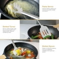 thumbnail image 7 of Kitchen Utensil Set-Silicone Cooking Utensils-33 Kitchen Gadgets & Spoons for Nonstick Cookware-Silicone and Stainless Steel Spatula Set-Best Kitchen Tools BPA FREE (Cream White), 7 of 7