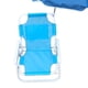 thumbnail image 4 of Silla de camping portátil para niños, color azul, de tela Oxford, con estructura de acero, duradera y plegable para aventuras al aire libre, 4 of 5