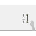 thumbnail image 2 of Moen YB8286BN Rothbury Towel Ring (Brushed Nickel), 2 of 2