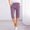 Purple, variant on JJHGVB Cotton Linen Capris for Women Linen Bermuda Shorts for Women Beach Boho Pants Beach Cropped Trousers Wide Leg Capri Dress Shorts for Women Womens Long Shorts Baggy Shorts Women Army Green L