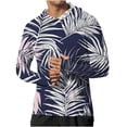 thumbnail image 2 of BRGZLK Long Sleeve Hooded Sun Protection Shirt For Men Shoulder Insert Quick Dry Breathable Lightweight For Summer Outdoor Casual Sports Hiking Fishing Beach, 2 of 6